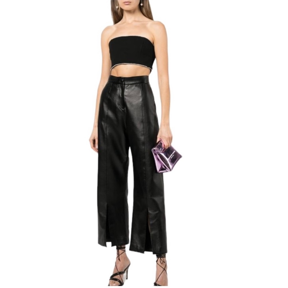 Staud Liles crop top Sz M
